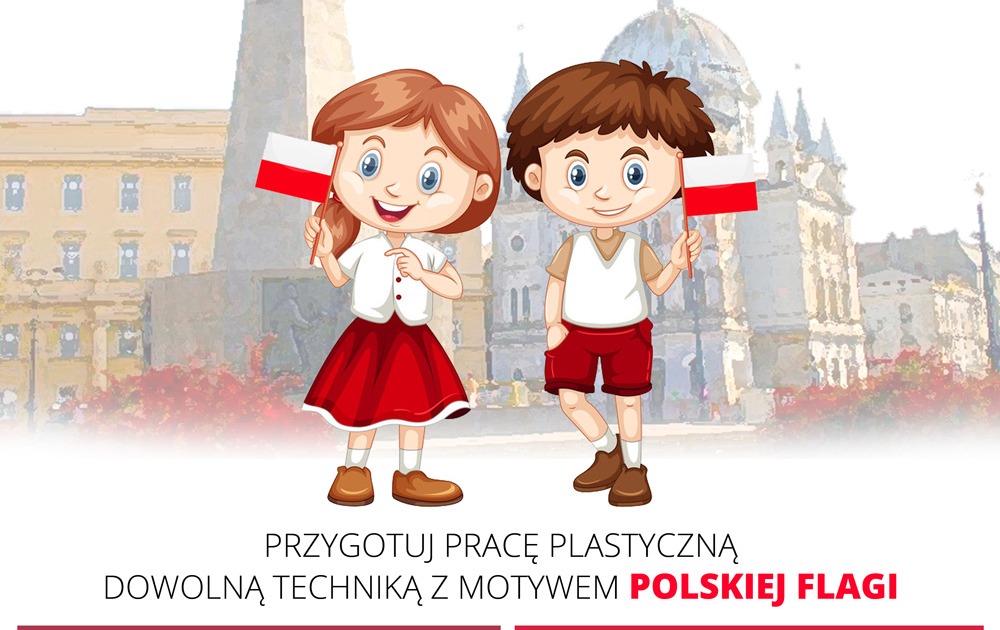Zdjęcie do OG&Oacute;LNOPOLSKI KONKURS PLASTYCZNY "NASZA FLAGA" (kopia)